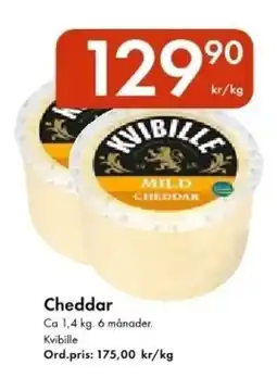 Snabbgross KVIBILLE Cheddar erbjuda