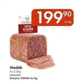 Snabbgross JAKOBSDALS Aladȧb erbjuda