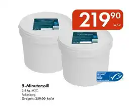 Snabbgross FALKENBERG 5-Minuterssill erbjuda