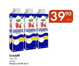 Snabbgross ARLA KO Gräddfil erbjuda