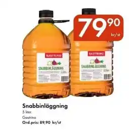 Snabbgross GASTRINO Snabbinläggning erbjuda