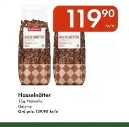 Snabbgross GASTRINO Hasselnötter erbjuda