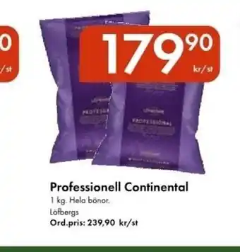 Snabbgross LÖFBERGS Professionell Continental erbjuda