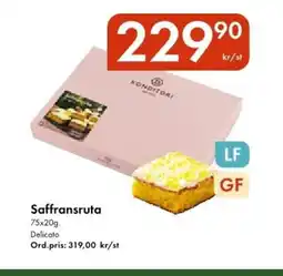 Snabbgross DELICATO Saffransruta erbjuda