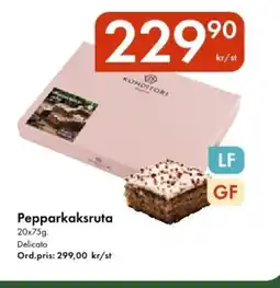 Snabbgross DELICATO Pepparkaksruta erbjuda