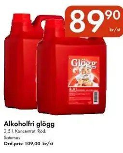 Snabbgross SATURNUS Alkoholfri glögg erbjuda