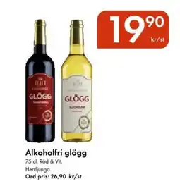 Snabbgross HERRLJUNGA Alkoholfri glögg erbjuda