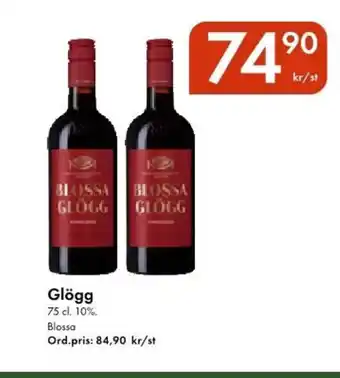 Snabbgross BLOSSA Glögg erbjuda