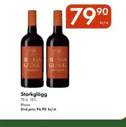 Snabbgross BLOSSA Starkglögg erbjuda