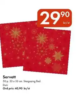 Snabbgross DUNI Servett erbjuda