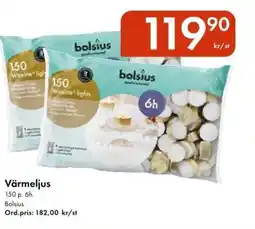 Snabbgross BOLSIUS Värmeljus erbjuda