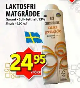 Matvärlden Tensta LAKTOSFRI MATGRÄDDE, SEK 24.95 erbjuda