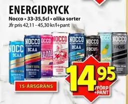 Matvärlden Tensta ENERGIDRYCK, SEK 14.95 erbjuda
