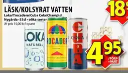 Matvärlden Tensta LÄSK/KOLSYRAT VATTEN, SEK 4.95 erbjuda