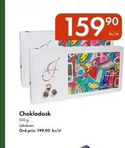 Snabbgross JAKOBSEN Chokladask erbjuda