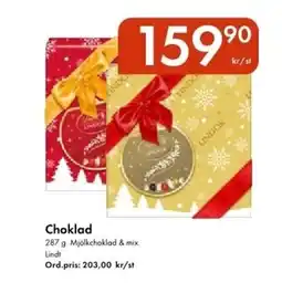 Snabbgross LINDT Choklad erbjuda