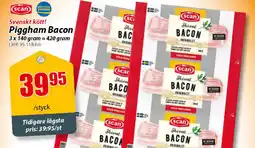 Extra Mjällby Stormarknad Piggham bacon erbjuda