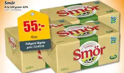 Extra Mjällby Stormarknad ARLA Smör erbjuda
