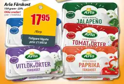 Extra Mjällby Stormarknad ARLA Färskost erbjuda