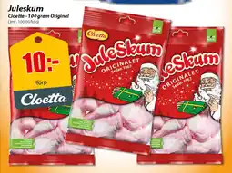 Extra Mjällby Stormarknad CLOETTA Juleskum erbjuda