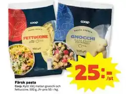 Stora Coop Färsk pasta, SEK 25 erbjuda