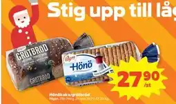 Stora Coop Hönökaka/grötbröd, SEK 27.9 erbjuda
