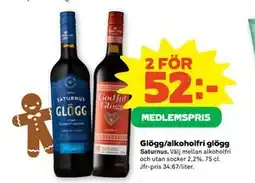 Stora Coop Glögg/alkoholfri glögg, Medlemspris erbjuda