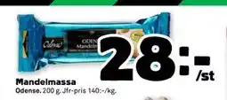 Stora Coop Mandelmassa, SEK 28 erbjuda