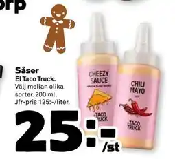 Stora Coop Såser, SEK 25 erbjuda