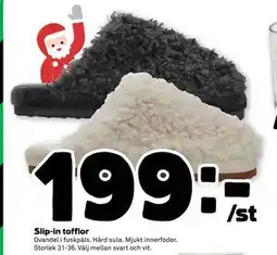 Stora Coop Slip-in tofflor, SEK 199 erbjuda