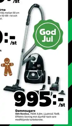 Stora Coop Dammsugare, SEK 995 erbjuda