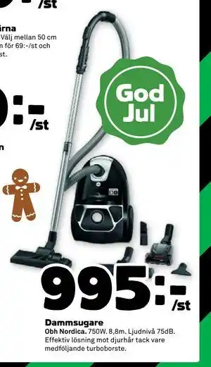 Stora Coop Dammsugare, SEK 995 erbjuda