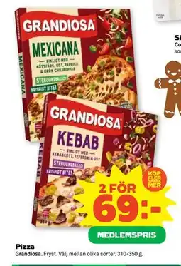 Stora Coop Pizza, Medlemspris erbjuda