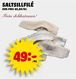 Nelins Saltsillfilé erbjuda