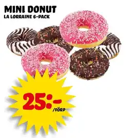 Nelins Mini donut erbjuda