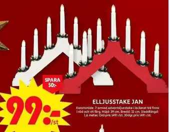 ICA Maxi Elljusstake jan erbjuda