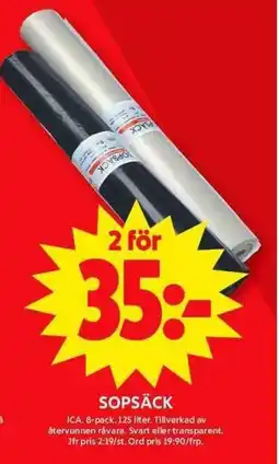 ICA Maxi Sopsäck erbjuda