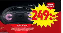 ICA Maxi Nedis Högtalare SPBB406BK erbjuda