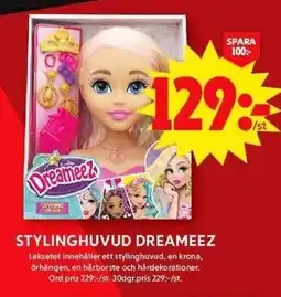 ICA Maxi Stylinghuvud dreameez erbjuda