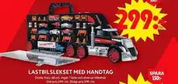 ICA Maxi Dickie Toys Lastbilslekset med handtag erbjuda