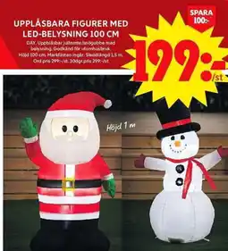 ICA Maxi Upplåsbara figurer med led-belysning erbjuda