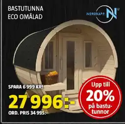 Bauhaus Bastutunna Eco omålad erbjuda