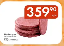 Snabbgross Lithells Hamburgare erbjuda