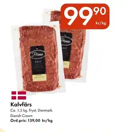 Snabbgross Kalvfärs erbjuda