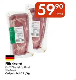 Snabbgross Fläskkarré erbjuda