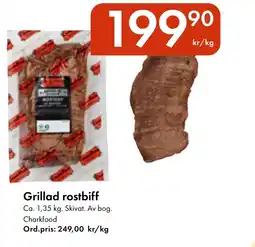 Snabbgross Grillad rostbiff erbjuda