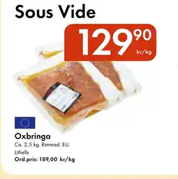 Snabbgross Lithells Oxbringa erbjuda