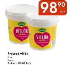 Snabbgross Sevan Pressad vitlök erbjuda