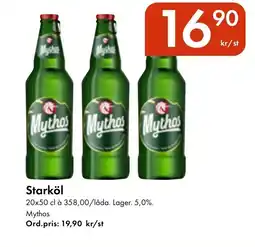 Snabbgross Mythos Starköl erbjuda