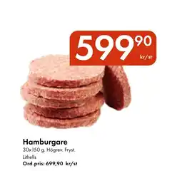 Snabbgross Lithells Hamburgare erbjuda